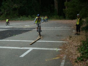 DSCN2369 Practicing Balance at the Bike Skills Station.
