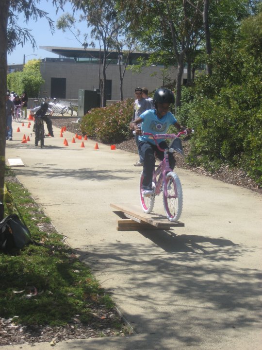 give a girl a bike...