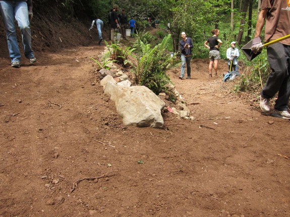 Fairy Gates Trail work Fairy Gates Trail work