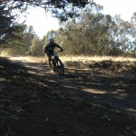 Expert Men rider Chris Schierholtz enters the speed zone (courtesy Sebastion Brannstrom)