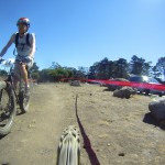 All kinda bikes tok to the course- even a Fat Bike (Courtesy Josh Jacobson)
