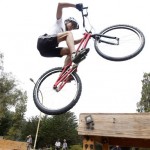 The Trials demonstration was a new activity at this year's event.