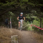 Rolling along the Philospher's Way downhill section.